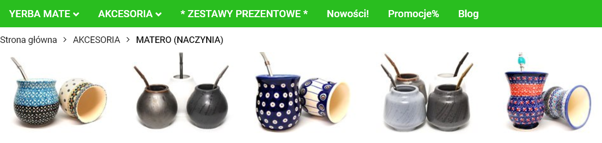 kategoria matero w sklepie internetowym aleyerba.pl