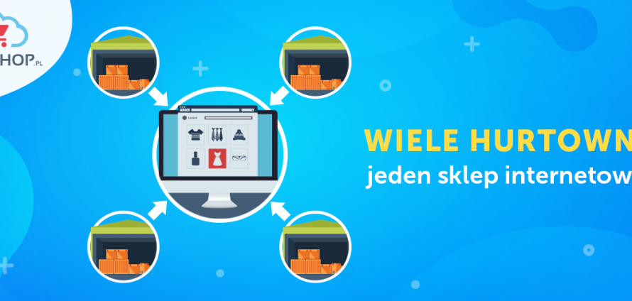 wiele hurtowni - jeden sklep internetowy w dropshippingu