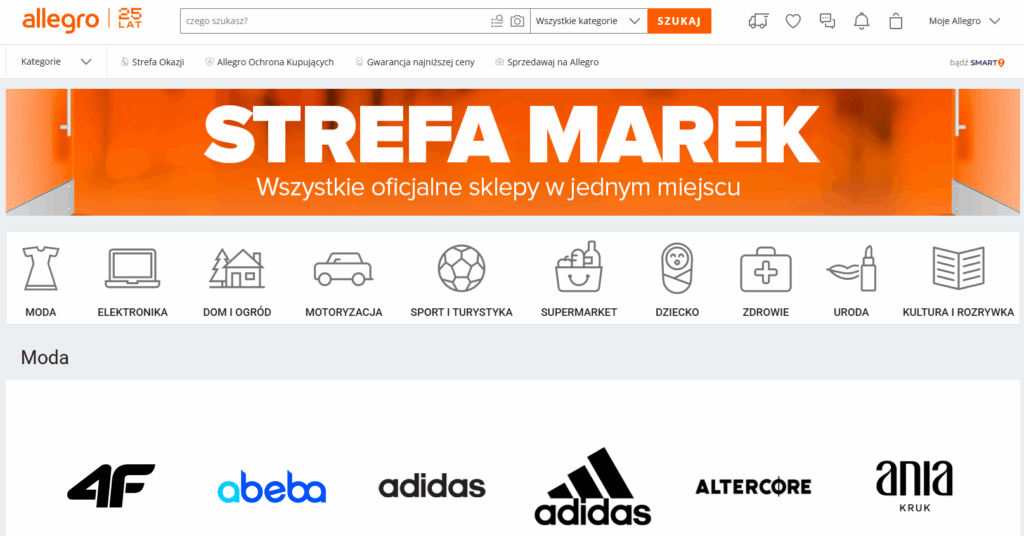 strefa marek na Allegro