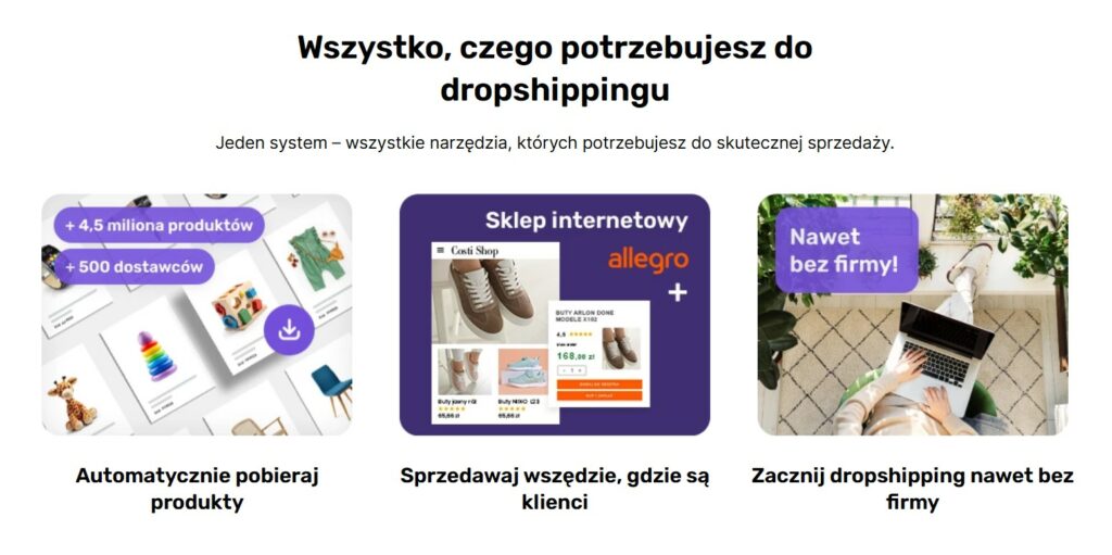 dropshipping na Sky-Shop